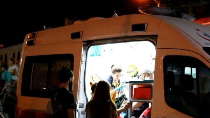 Edirne`de Demokrasi Nöbetlerinde Kesintisiz Sağlık Hizmeti