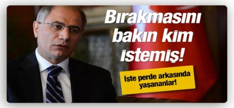 Efkan Ala'nın bırakmasını kim istedi?
