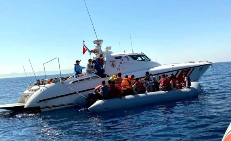 Ege`de 10 ayda, 16 bin 869 kaçak göçmen yakalandı