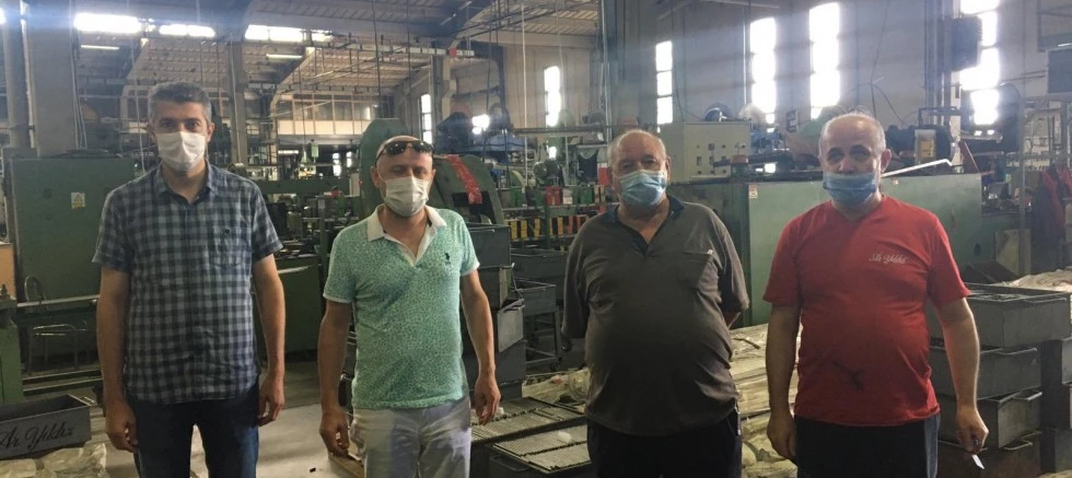 EKİBİMİZİN AR YILDIZ FABRİKASINA SÜRPRİZ ZİYARETİ
