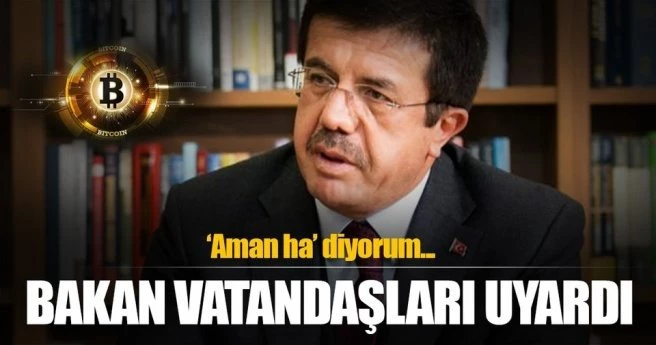 Ekonomi Bakanı Zeybekci`den Bitcoin uyarısı