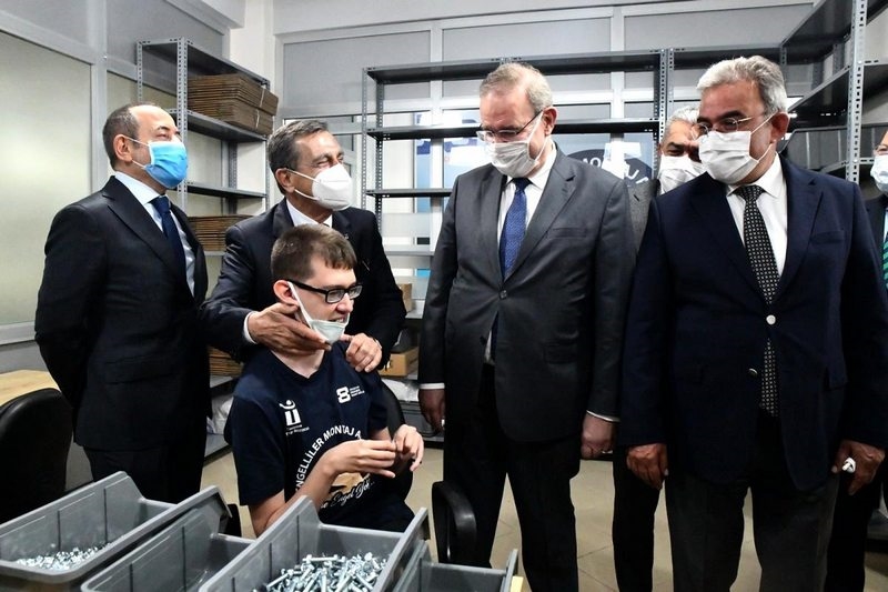 Engelliler Montaj Atölyesi`ne tam not