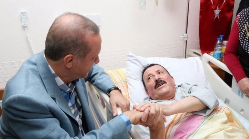 Erdoğan'dan Kazanlı Mustafa amcaya ziyaret