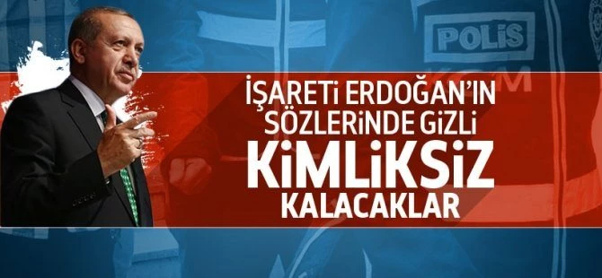 Erdoğan: Bu milletin vatandaşı olarak anılmayacaklar