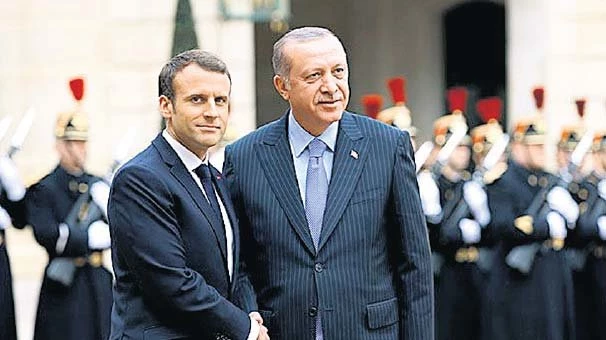 Erdoğan ile Macron telefonda görüştü