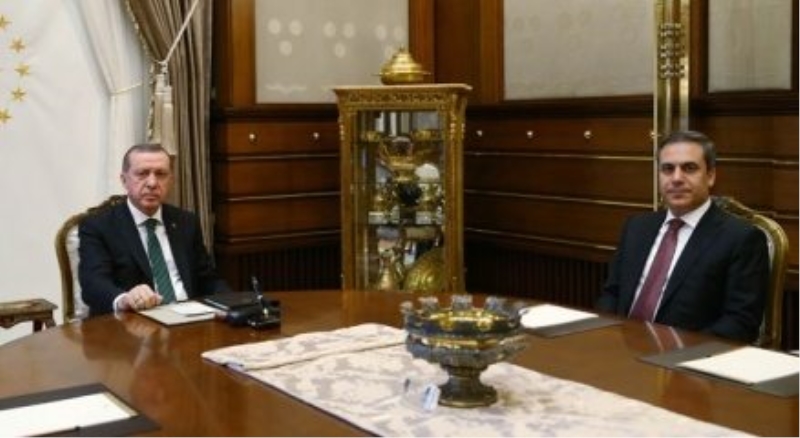 Erdoğan MİT Müsteşarı Fidan?ı kabul etti