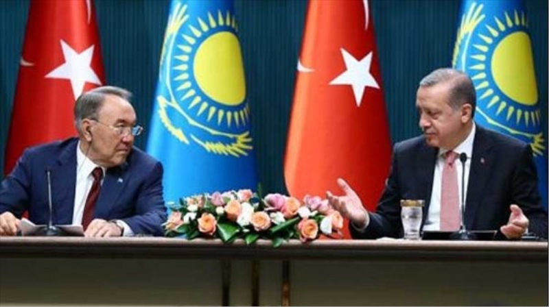 Erdoğan ve Nazarbayev ortak basın toplantısı yaptı