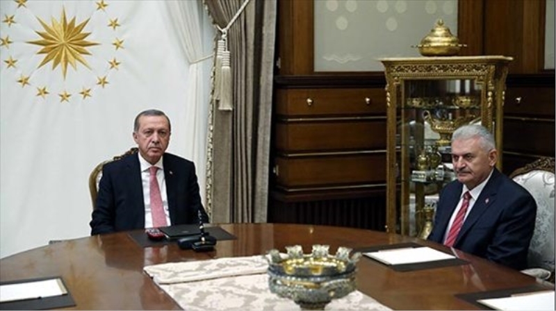 Erdoğan, Yıldırım`ı kabul etti