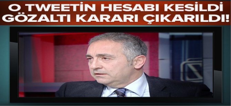 Ergun Babahan gözaltına alındı.