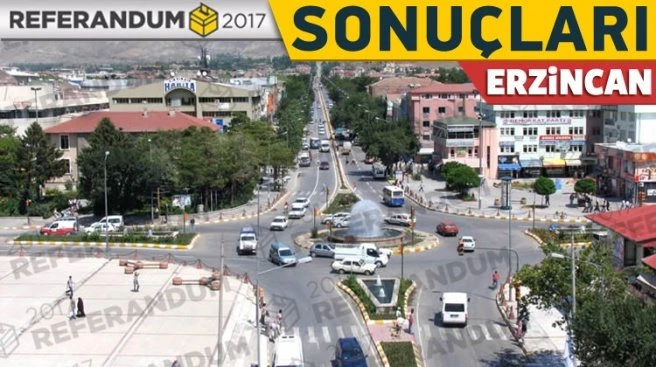 Erzincan 16 Nisan seçim sonuçlar! Evet mi önde hayır mı önde?