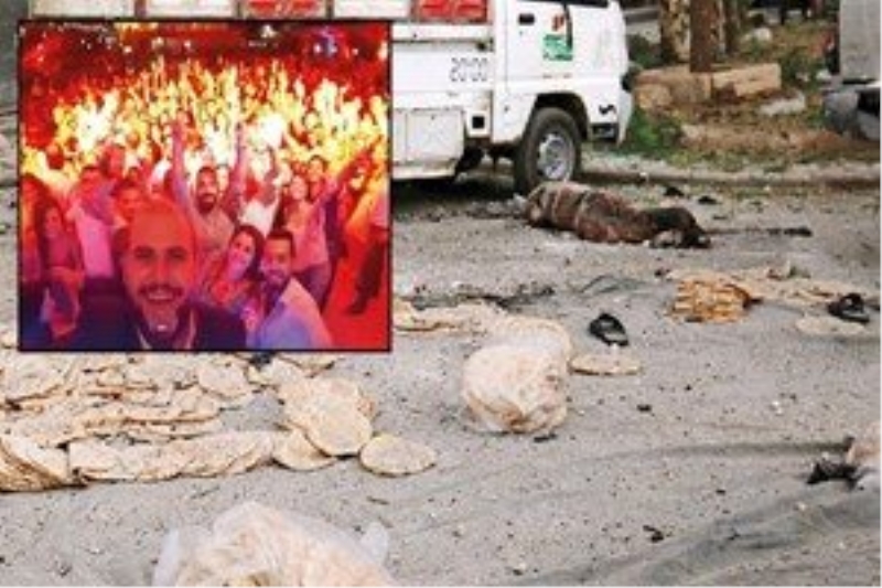 Esed yandaşlarından kutlama partisi!