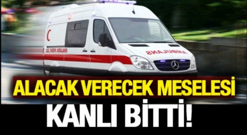ESKİŞEHİR` DE ALACAK VERECEK MESELESİ KANLI BİTTİ 