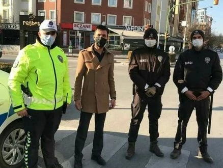 ESKİŞEHİR`DE  EMNİYET GÜÇLERİNE ZİYARET..