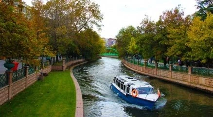 Eskişehir?de sonbaharın renkleri büyüledi