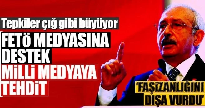 FETÖ MEDYASINA DESTEK MİLLİ MEDYAYA TEHDİT