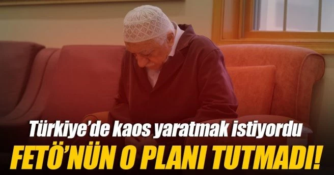 FETÖ`nün Alevi planı tutmadı