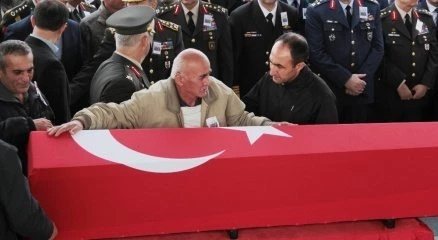 Fırat Kalkanı şehidi son yolculuğuna uğurlandı