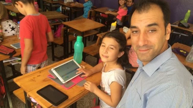 Foça`da İpad İle Eğitim;