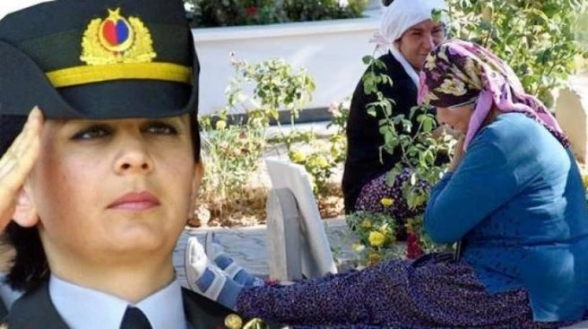 Fotoğrafını bağrına basarak gözyaşı döktü