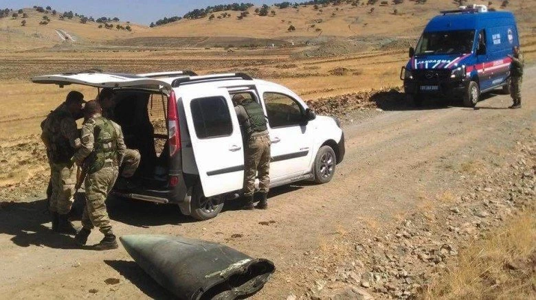 Füze başlığı olduğu ileri sürülen parça bulundu