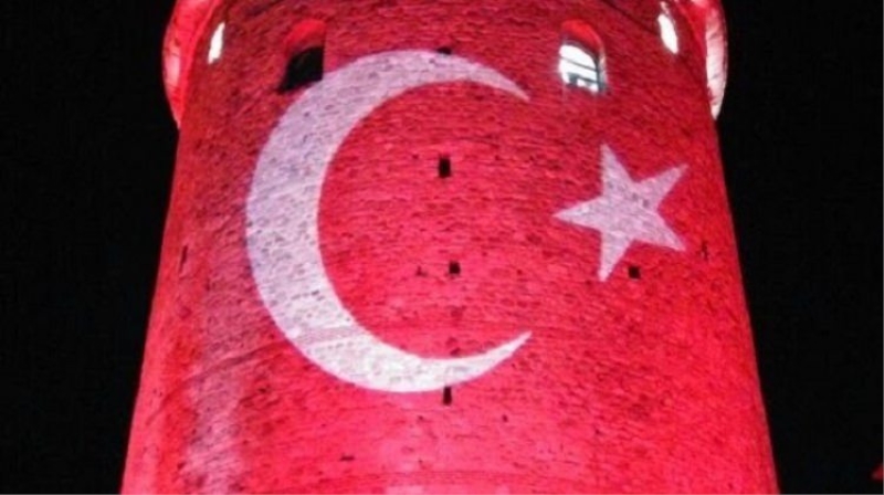 Galata Kulesi de nöbette