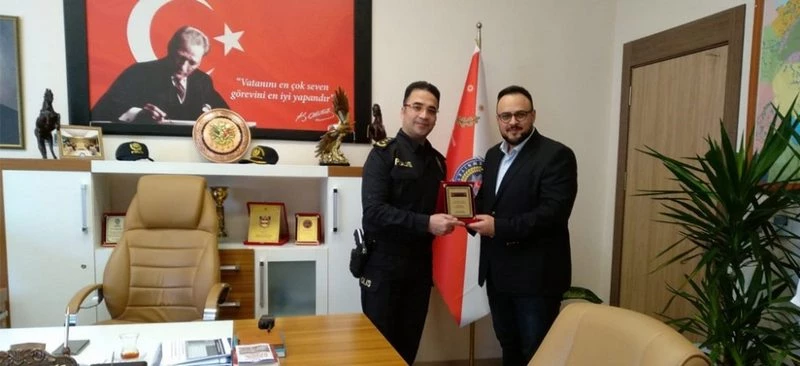 Gaziantep  Şahinbey  Emniyet Müdürüne Ziyaret