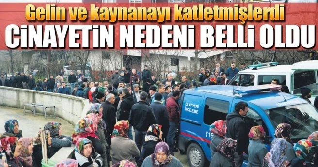 GELİN-KAYNANA CİNAYETİNDEN ?KAYIP TARİHİ ESER? ÇIKTI