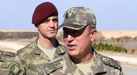 Genelkurmay Başkanı Akar, sınırda