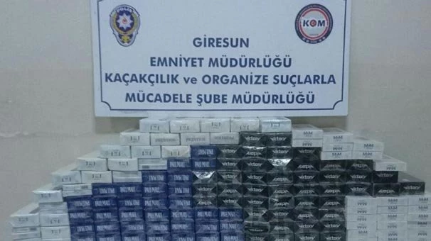 Giresun`da sigara kaçakçılarına geçit yok