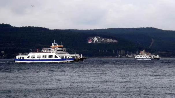 Gökçeada seferlerine fırtına engeli
