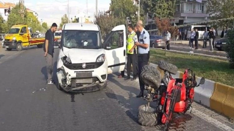 Gölbaşında trafik kazası: 1 ölü