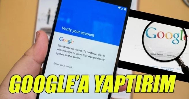 Google?a yaptırım