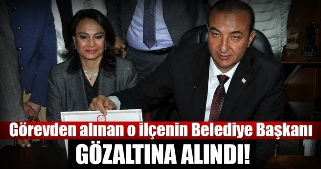 GÖREVDEN ALINAN CEYHAN BELEDİYE BAŞKANI FETÖ`DEN GÖZALTINA ALINDI