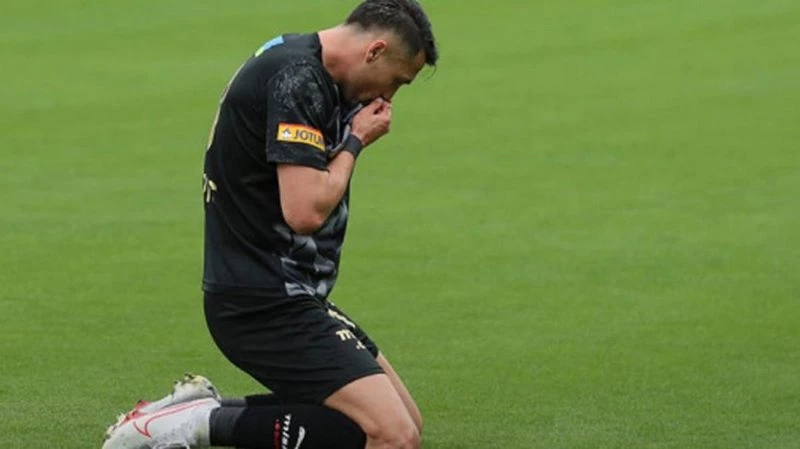 Göztepeli Jahovic, ligin formda ekibi Hatay`ı evinde tek başına yıktı