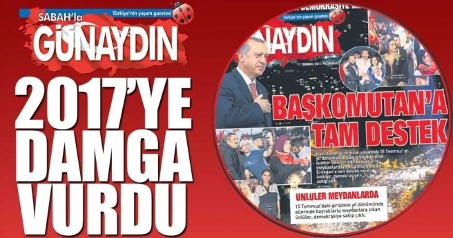 GÜNAYDIN 2017?ye damga vurdu