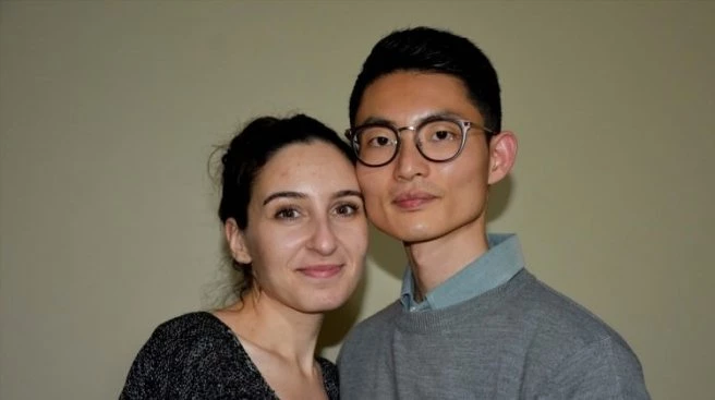 Güney Kore`den Trabzon`a damat gitti