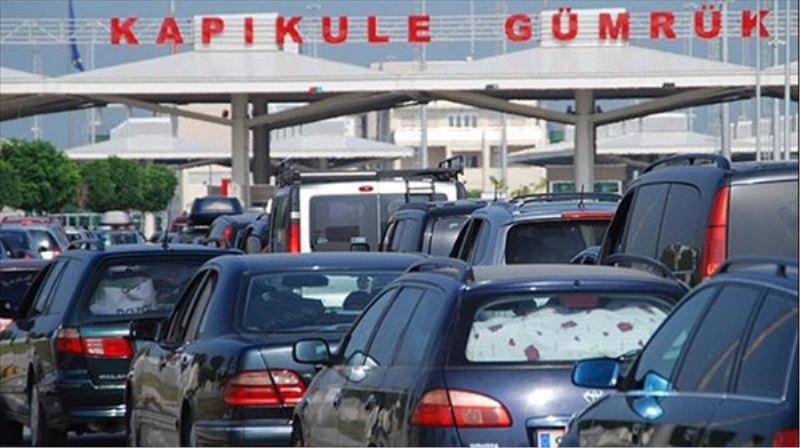 Gurbetçiler dönüş yolunda! Uzun kuyruklar oluştu...