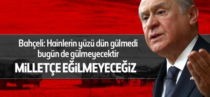 Hainlerin yüzü gülmedi, gülmeyecek