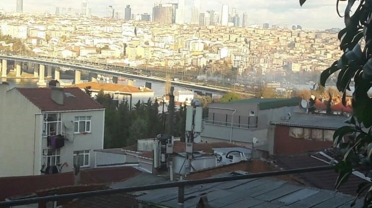 Haliç Köprüsü'nde korkutan yangın!