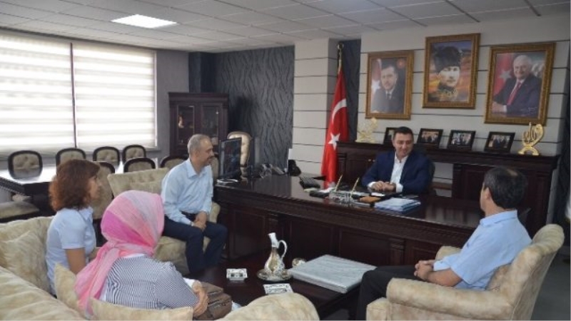 Halk Eğitim Merkezi Müdürü`nden Başkan Bakıcı`ya Ziyaret