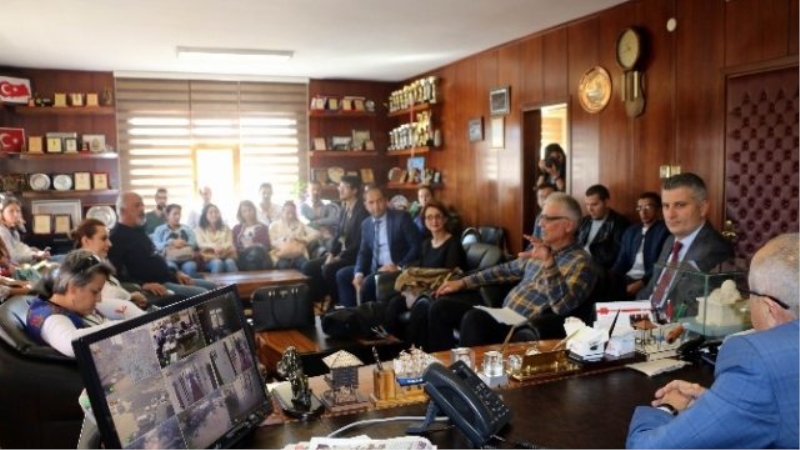 Halk Sağlığı Gezici Eğitim Semineri Heyetinin Marmaraereğlisi Ziyareti