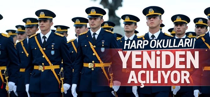 Harp okulları yeniden açılıyor