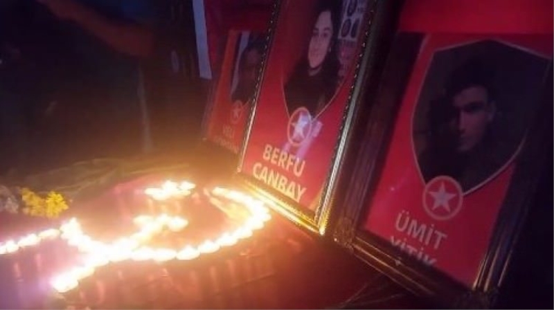HDP ölen teröristler için merasim düzenledi