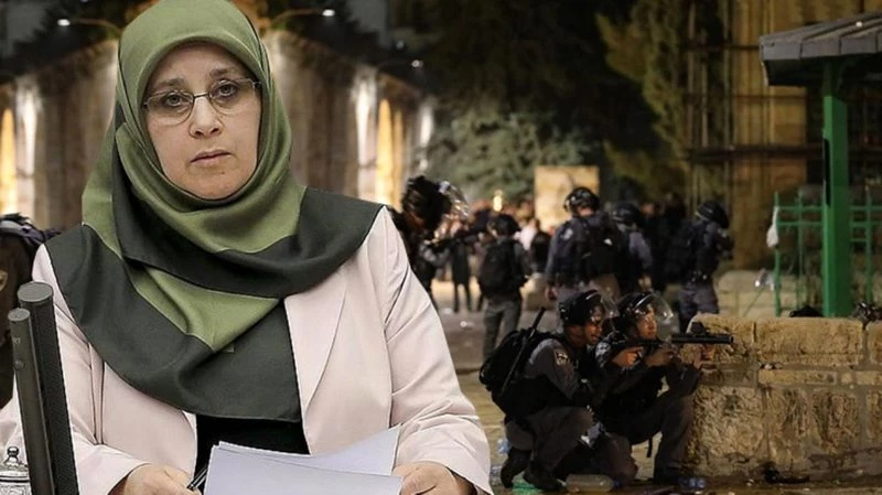 HDP`li vekilden skandal paylaşım! İsrail polisinin Mescid-i Aksa`ya saldırısını Türkiye ile ilişkilendirdi