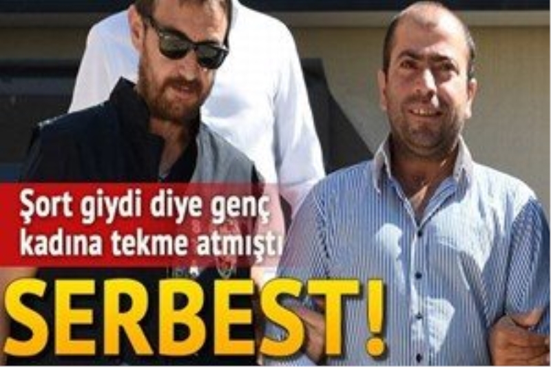 Hemşireye otobüste tekme atan saldırgan serbest bırakıldı