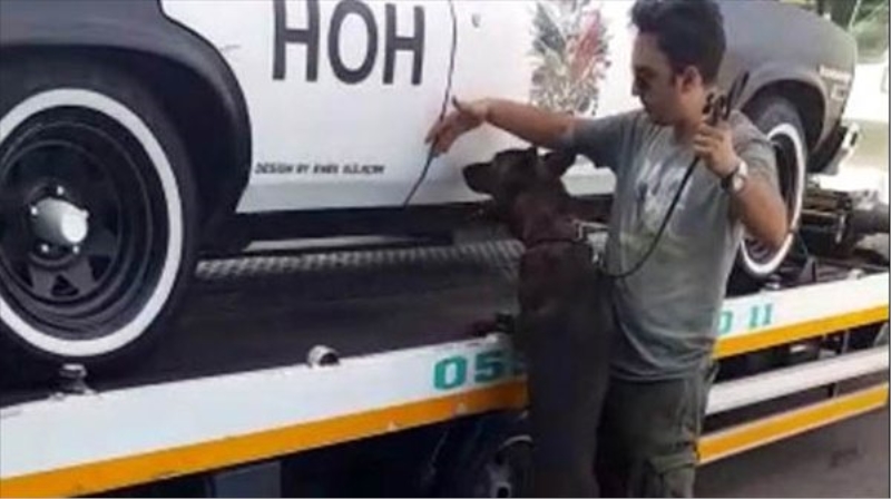 ?HÖH? otomobili Erdoğan`ın evinin önüne getirildi