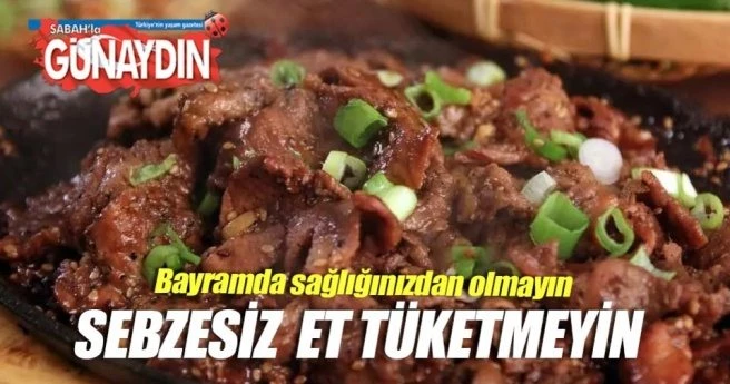 İçecekleri etin yanında değil, ara öğünlerde tüketin