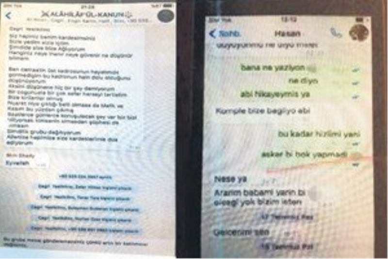 İhanetin belgesi WhatsApp?tan çıktı