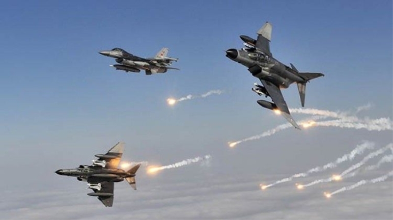 İhbar geldi, F-16'lar havalandı, Hepsi imha edildi