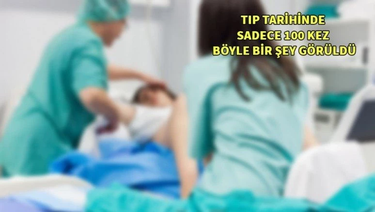 İki rahimli kadın ikiz doğurdu